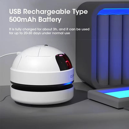 Wireless Vacuum Cleaner Home Mini Vacuum Cleaner Car Vacuum Cleaner USB Charging Desktop Powerful Cleaning Vacuum Cleaner Allinoneshop-24