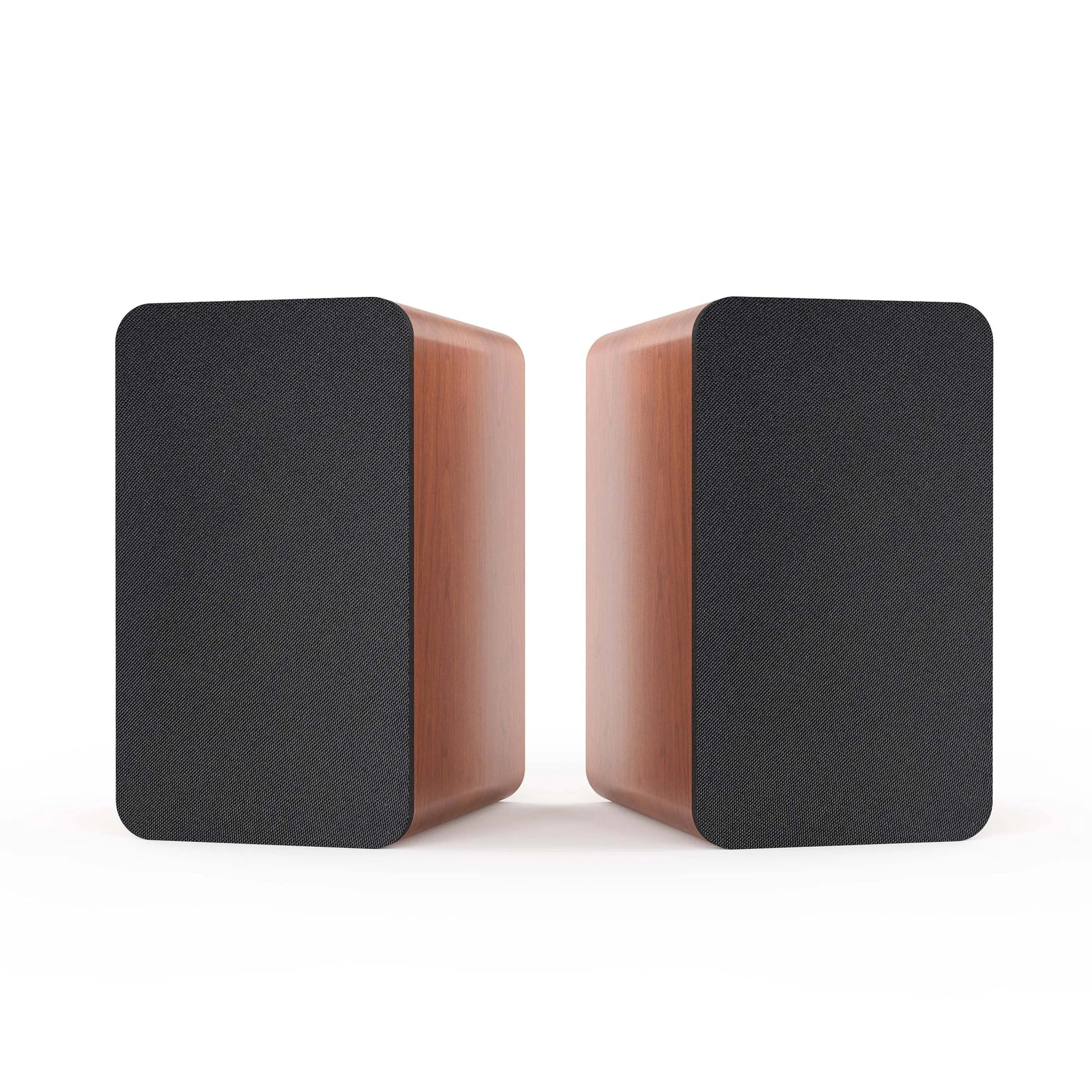 Wooden Bookshelf Speakers Audiophile Grade Hifi Home Theater Surround Sound Active Home Theater 120W Top-Notch Sound Quality 2.0 Allinoneshop-24