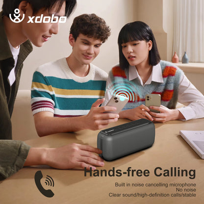 X8 60W Portable Speakers Bluetooth-Compatiable Bass Subwoofer Wireless Waterproof 6600Mah TWS Function Support TF/AUX Allinoneshop-24