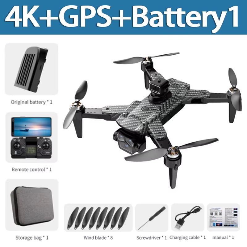 Xiaomi  S196 GPS Drone 8K 5G Professional HD Aerial Photography Dual-Camera Obstacle Avoidance Four-Rotor Helicopter 8000M Allinoneshop-24