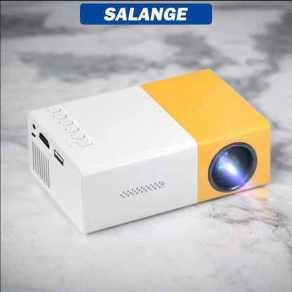 YG300 Mini Projector LED Portable Beamer Compatible with HDMI USB Support 1080P Video Projetor Kids Gift Allinoneshop-24